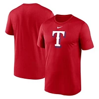 Men's Nike Red Texas Rangers New Legend Logo T-Shirt