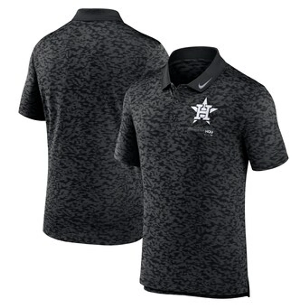 Men's Nike  Black Houston Astros Next Level Polo