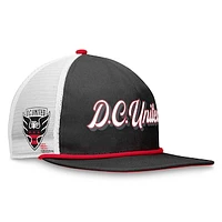 Men's Fanatics Black/White D.C. United True Classic Golf Snapback Hat