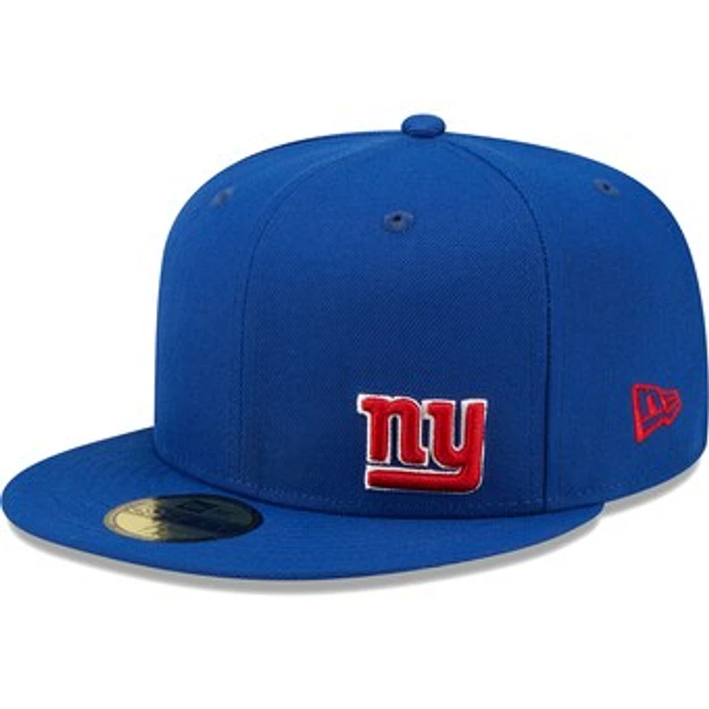 Men's New Era Royal York Giants  Flawless 59FIFTY Fitted Hat