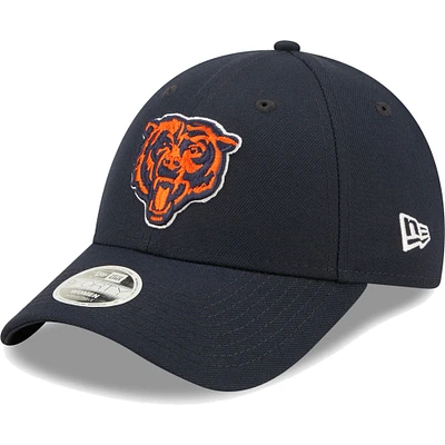 Women's New Era Navy Chicago Bears Simple 9FORTY Adjustable Hat