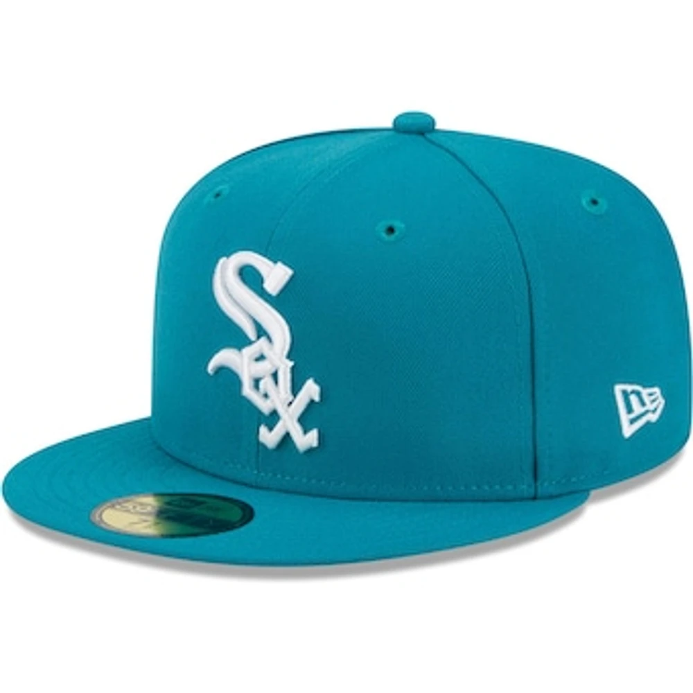 Men's New Era Turquoise Chicago White Sox 59FIFTY Fitted Hat