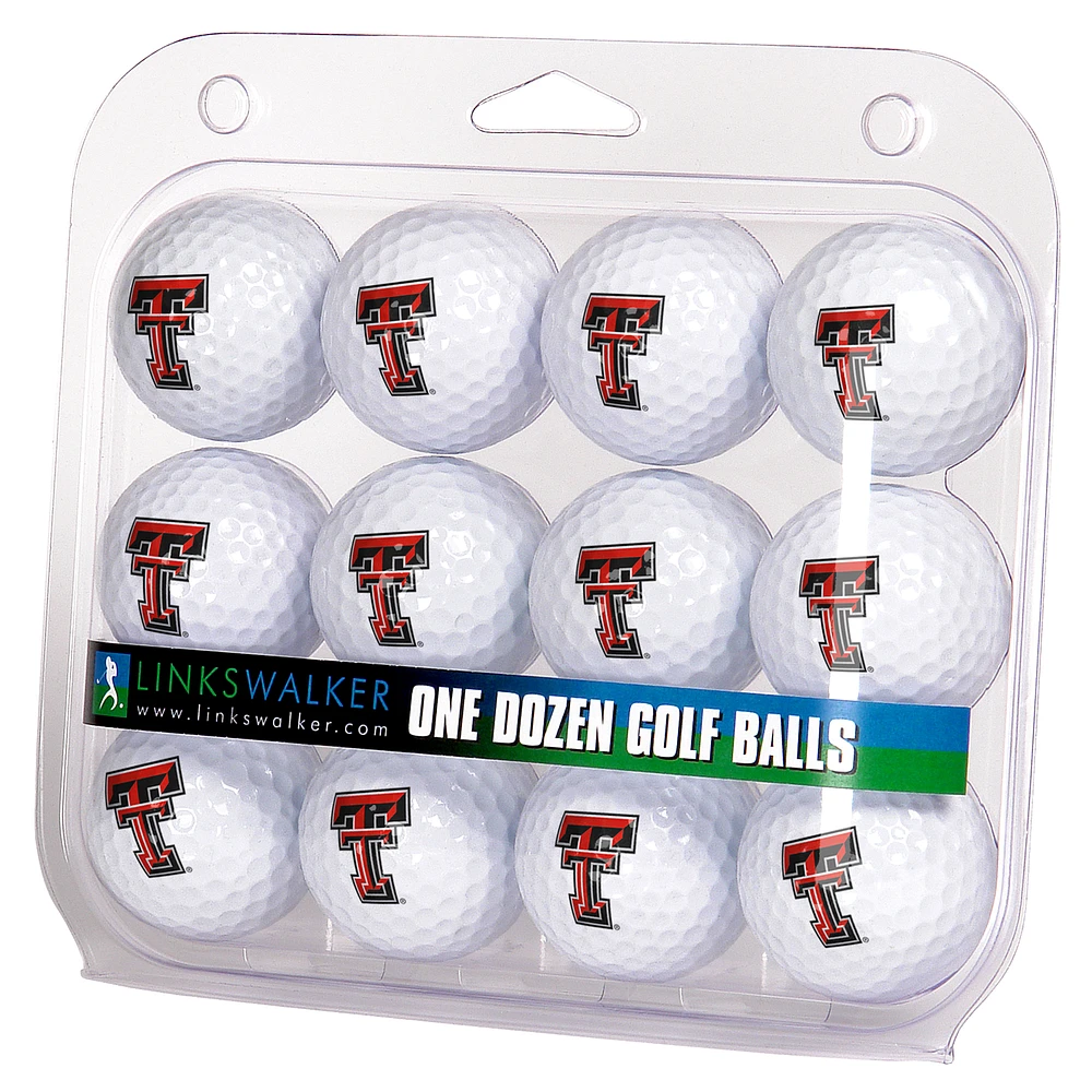 Texas Tech Red Raiders 12-Pack Golf Ball Set