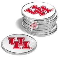 Houston Cougars 12-Pack Golf Ball Marker Set
