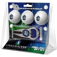 Georgetown Hoyas 3-Pack Golf Ball Gift Set with Hat Trick Divot Tool