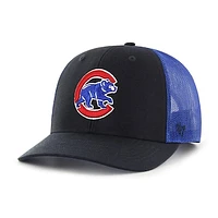 Men's '47 Navy Chicago Cubs Secondary Trucker Snapback Hat