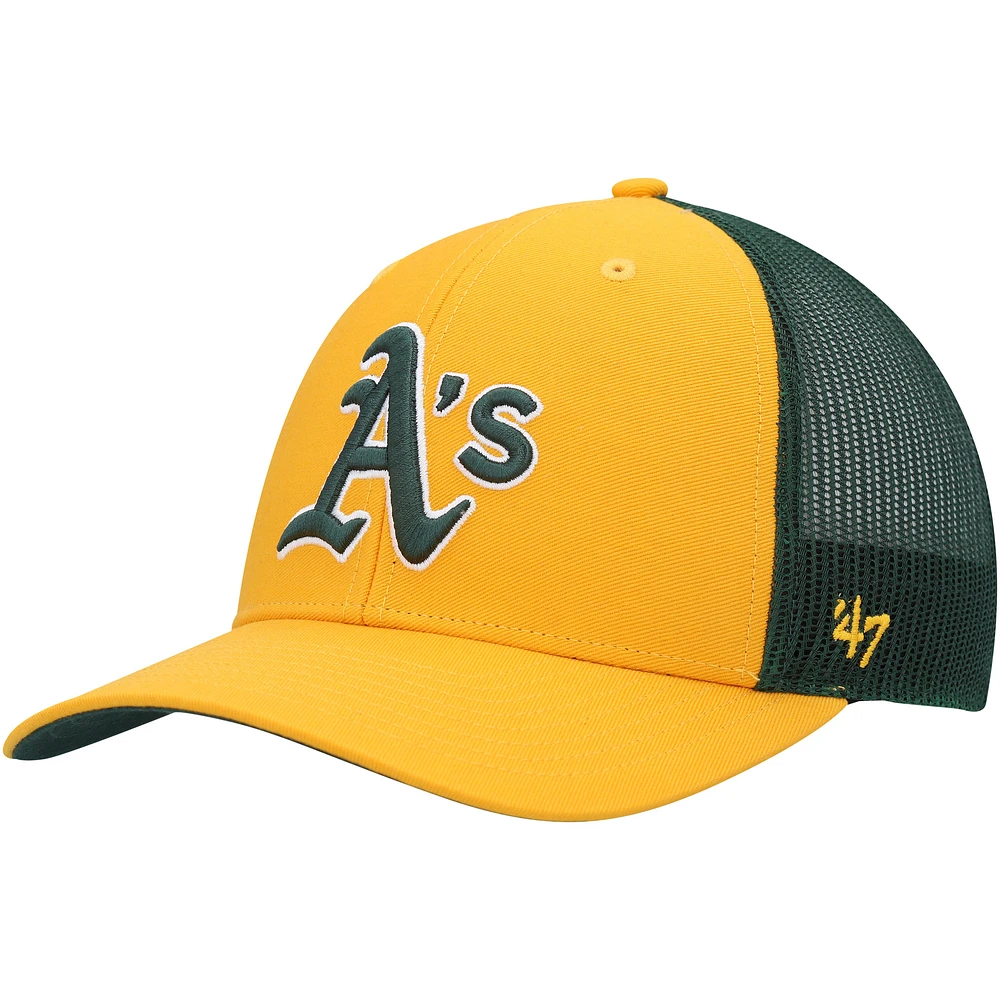 Men's '47 Gold Athletics Secondary Trucker Snapback Hat