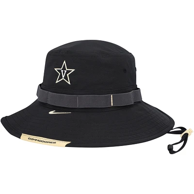 Men's Nike Black Vanderbilt Commodores Boonie Performance Bucket Hat