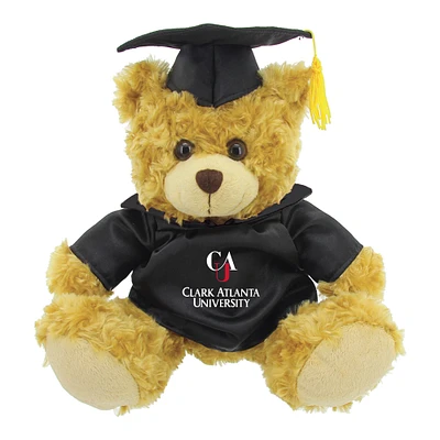 Black/Brown Clark Atlanta University Panthers 12'' Graduation Plush Bear