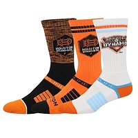 Men's Strideline Houston Dynamo FC Premium 3-Pack Knit Crew Socks Set