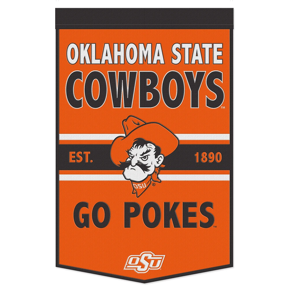 WinCraft Oklahoma State Cowboys 24" x 38" Slogan Banner