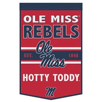 WinCraft Ole Miss Rebels 24" x 38" Slogan Banner