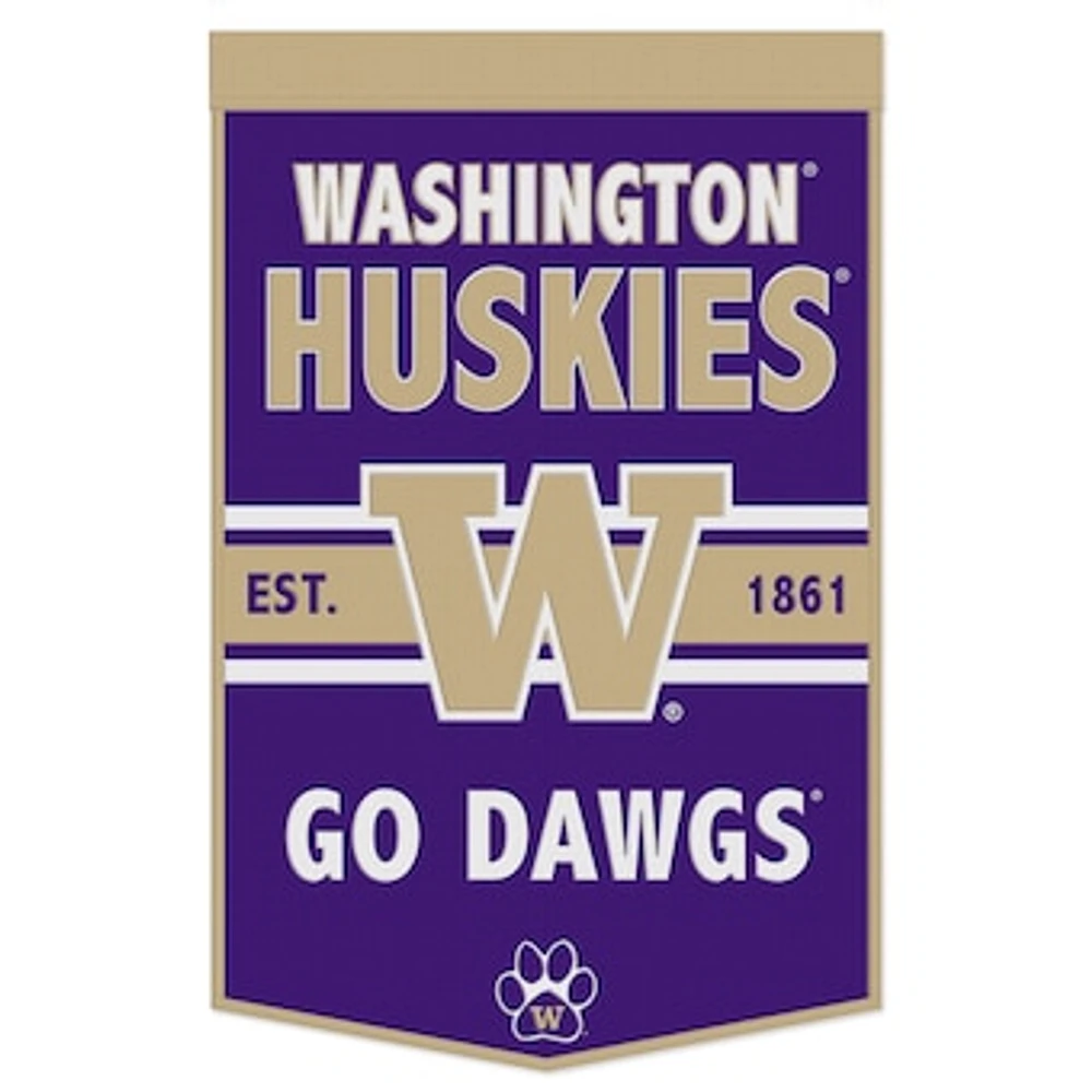 WinCraft Washington Huskies 24" x 38" Slogan Banner