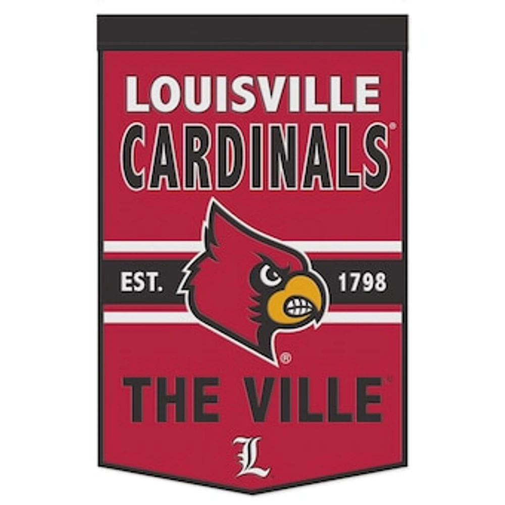 WinCraft Louisville Cardinals 24" x 38" Slogan Banner