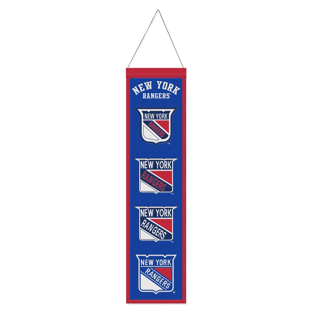 WinCraft New York Rangers 8" x 32" Evolution Banner