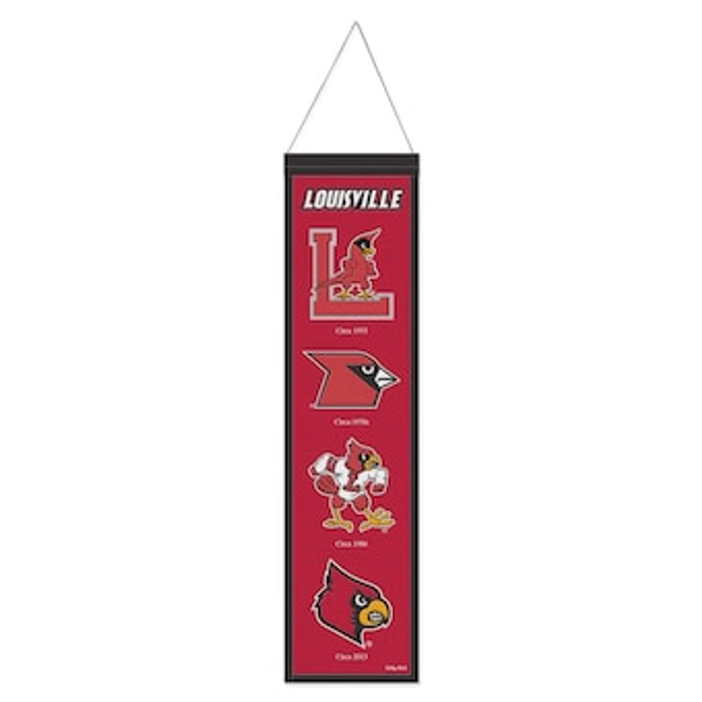 WinCraft  Louisville Cardinals 8" x 32" College Vault Evolution Banner