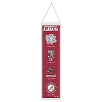 WinCraft  Alabama Crimson Tide 8" x 32" College Vault Evolution Banner