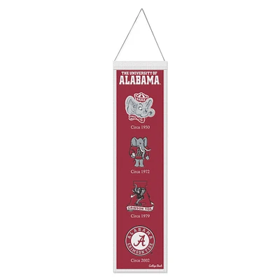 WinCraft  Alabama Crimson Tide 8" x 32" College Vault Evolution Banner