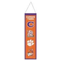 WinCraft  Clemson Tigers 8" x 32" College Vault Evolution Banner