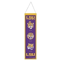 WinCraft  LSU Tigers 8" x 32" College Vault Evolution Banner