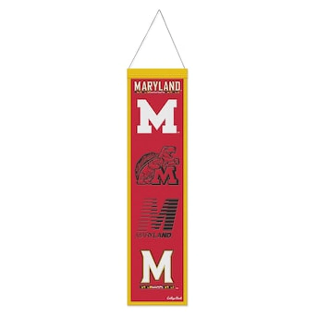 WinCraft  Maryland Terrapins 8" x 32" College Vault Evolution Banner