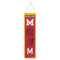 WinCraft  Maryland Terrapins 8" x 32" College Vault Evolution Banner