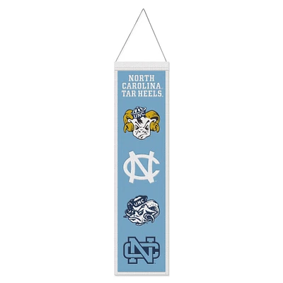 WinCraft  North Carolina Tar Heels 8" x 32" College Vault Evolution Banner