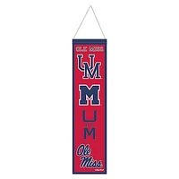 WinCraft  Ole Miss Rebels 8" x 32" College Vault Evolution Banner