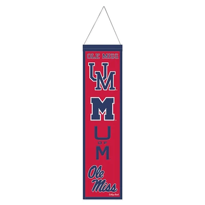 WinCraft  Ole Miss Rebels 8" x 32" College Vault Evolution Banner