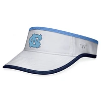 Men's Top of the World White North Carolina Tar Heels Daybreak Adjustable Visor