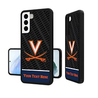 Virginia Cavaliers Galaxy Endzone Personalized Bump Case