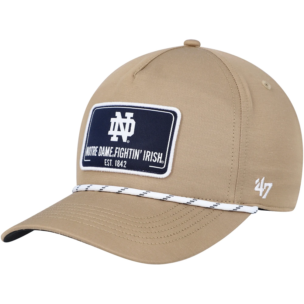 Men's '47 Khaki Notre Dame Fighting Irish Sculpin Hitch Adjustable Hat