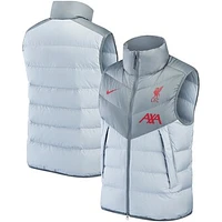 Men's Nike Gray Liverpool Full-Zip Vest