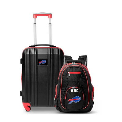 MOJO Buffalo Bills Personalized Premium 2-Piece Backpack & Carry-On Set