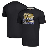 Men's Homage Charcoal Baltimore Ravens Super Bowl Classics Tri-Blend T-Shirt
