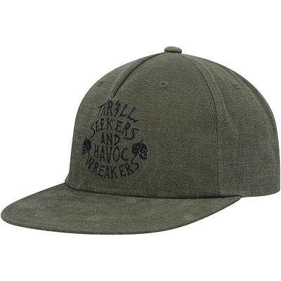 Men's Fox Olive No Contest Snapback Hat