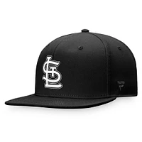 Men's Fanatics Black St. Louis Cardinals Snapback Hat