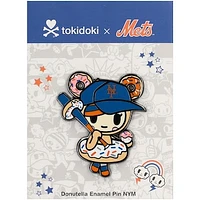 tokidoki New York Mets Donutella Enamel Pin