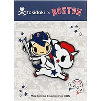 tokidoki Boston Red Sox Mozzarella Enamel Pin