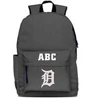 MOJO Gray Detroit Tigers Personalized Campus Laptop Backpack