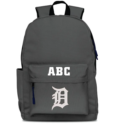 MOJO Gray Detroit Tigers Personalized Campus Laptop Backpack