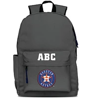 MOJO Gray Houston Astros Personalized Campus Laptop Backpack