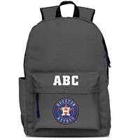 MOJO Gray Houston Astros Personalized Campus Laptop Backpack