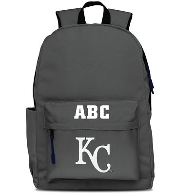 MOJO Gray Kansas City Royals Personalized Campus Laptop Backpack