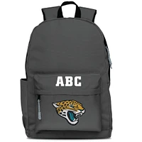 MOJO Gray Jacksonville Jaguars Personalized Campus Laptop Backpack