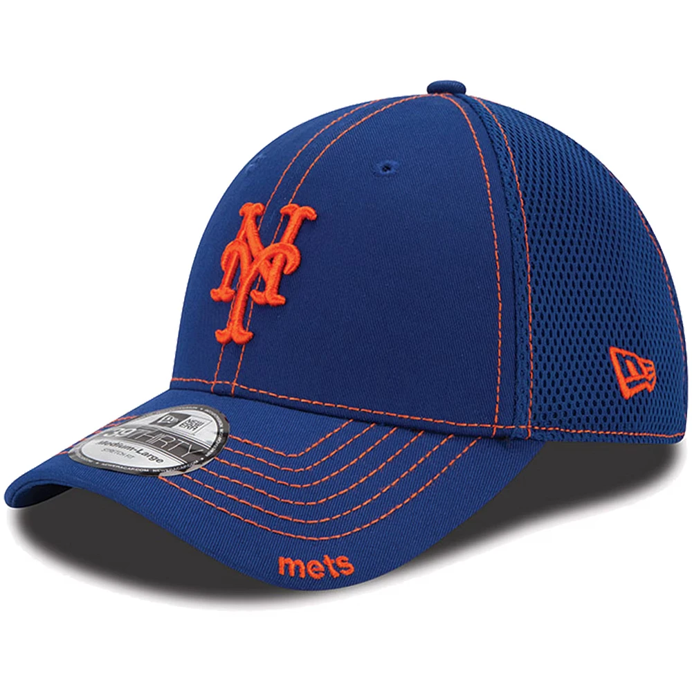 New Era York Mets Royal Blue Neo 39THIRTY Stretch Fit Hat