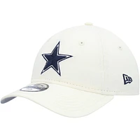 Youth New Era Cream Dallas Cowboys Core Classic 2.0 9TWENTY Adjustable Hat