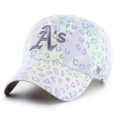 Women's '47 Purple Oakland Athletics Cosmic Clean Up Adjustable Hat