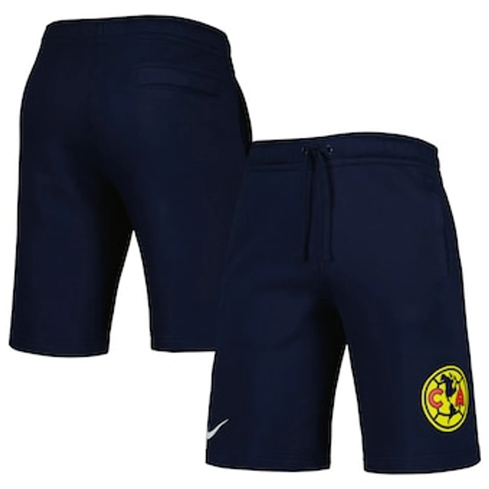 Men's Nike Navy Club America Club Fleece Shorts