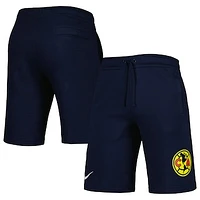 Men's Nike Navy Club America Club Fleece Shorts